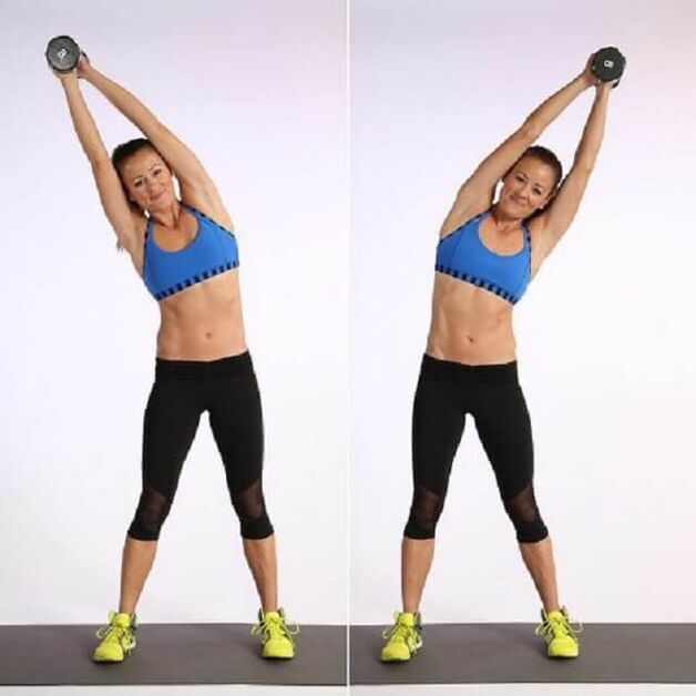 S'incline sur le côté